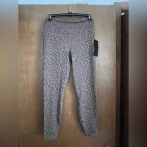 90 Degree By Reflex Leopard Jacquard Leggings